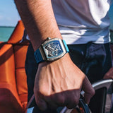 BONEST GATTI Ghost Speed Automatic Blue BG9902 - Grmontre Watches