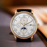 BORMAN 801 Grandrally Automatic Rose White - Grmontre Watches