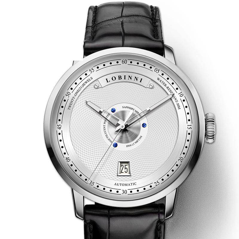 Lobinni Miyota Automatic Leather 16050 - Grmontre Watches