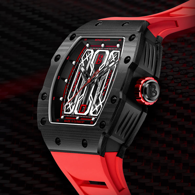 BOEST GATTI BG9916G Red Carbon Fiber