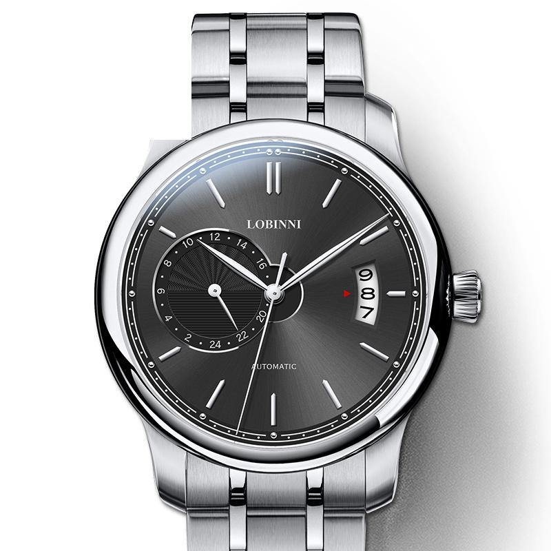 Lobinni Business Automatic Calendar 12036 - Grmontre Watches