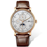 BORMAN 801 Grandrally Automatic Rose White - Grmontre Watches