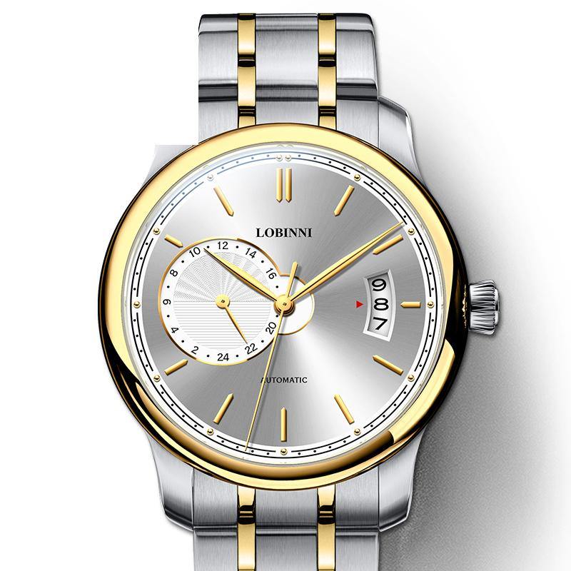 Lobinni Business Automatic Calendar 12036 - Grmontre Watches