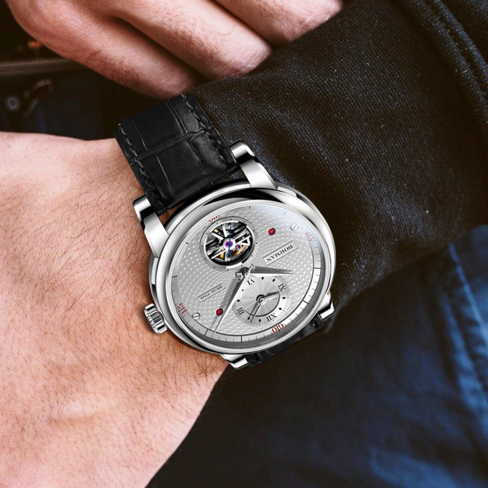 BORMAN BM3135 Archer GMT Automatic Black - Grmontre Watches