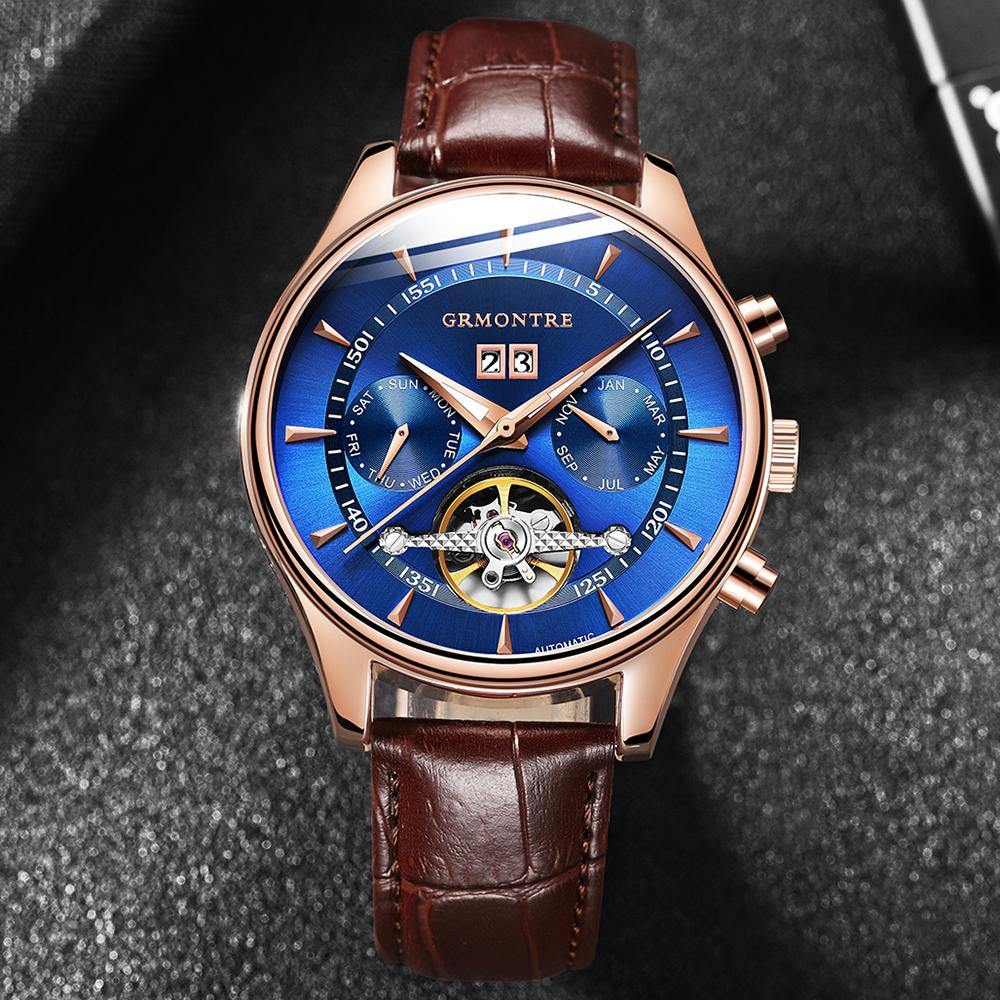 Grmontre Cool Automatic Rose Black G-8806M - Grmontre Watches