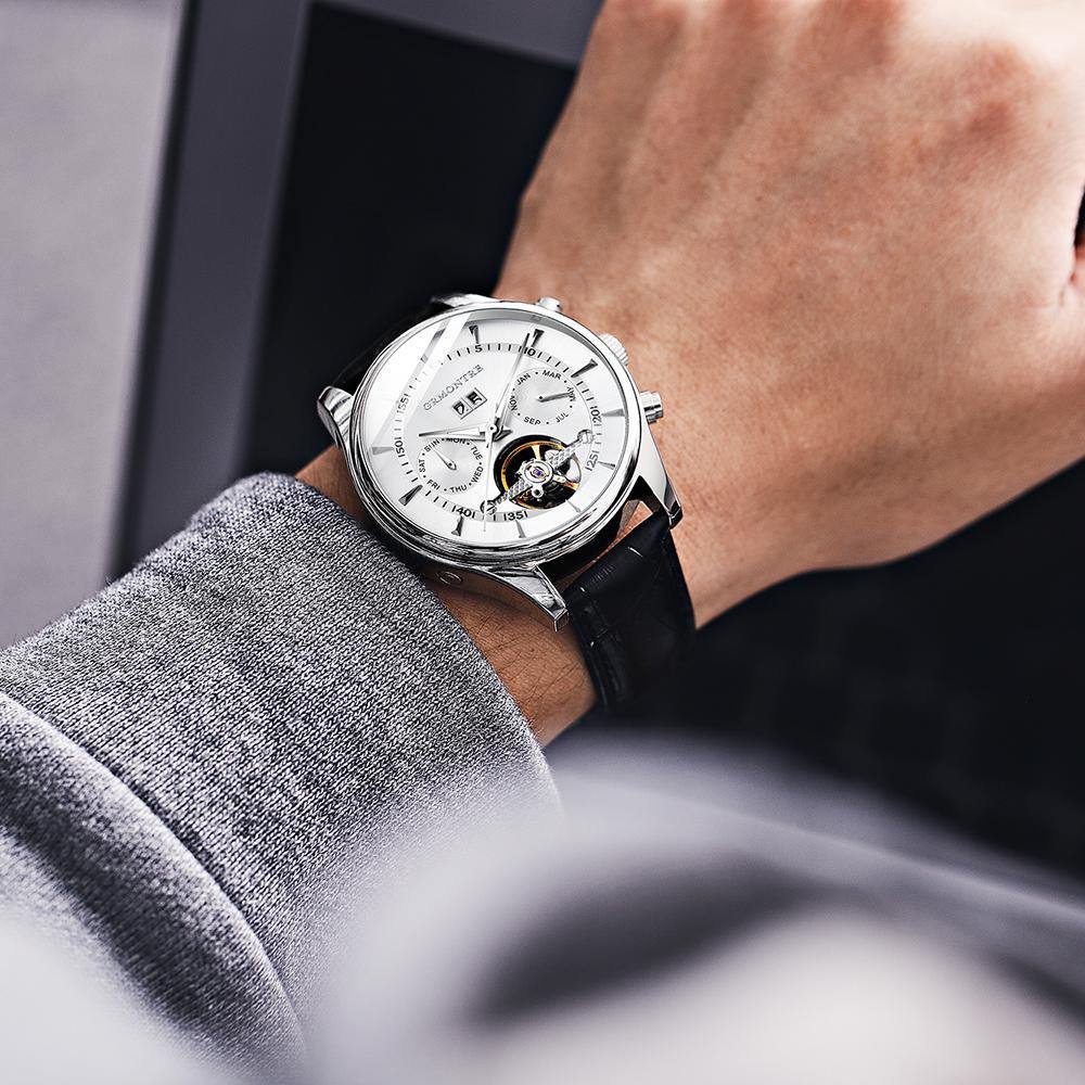 Grmontre Cool Automatic Rose Black G-8806M - Grmontre Watches