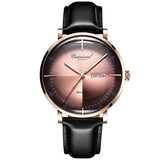 Carnival Miyota Automatic Watch Rose Black 8894G - Grmontre Watches