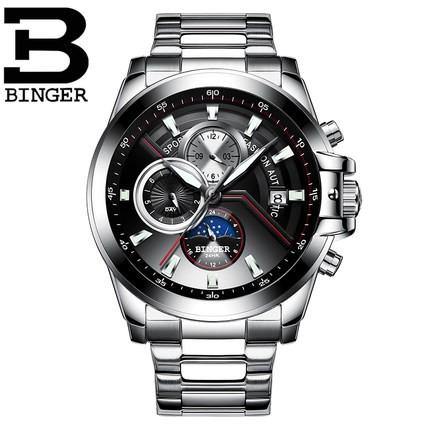 Binger Brand Automatic Watch for Men Sports B-1189 - Grmontre Watches