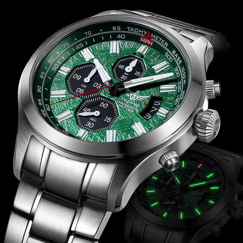 Yelang Sports Chronograph Tritium V1029