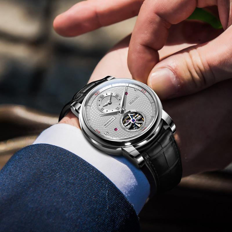 BORMAN BM3135 Archer GMT Automatic Black - Grmontre Watches