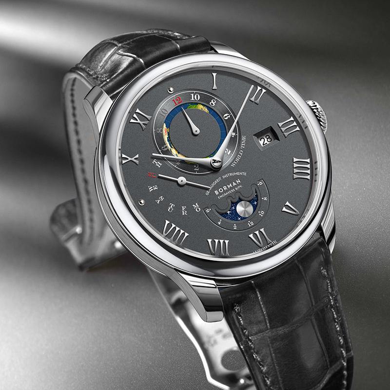 Borman GMT Engravers B/PV BM3537 - Grmontre Watches