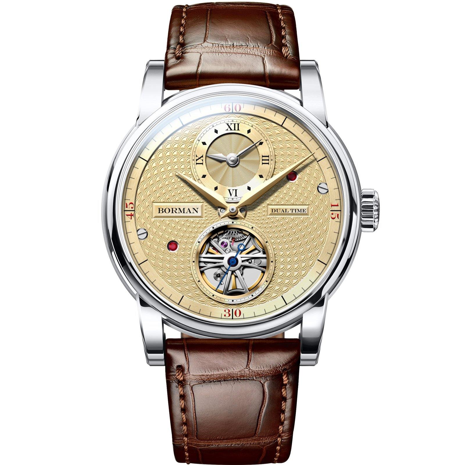 BORMAN BM3135 Archer GMT Automatic Black - Grmontre Watches