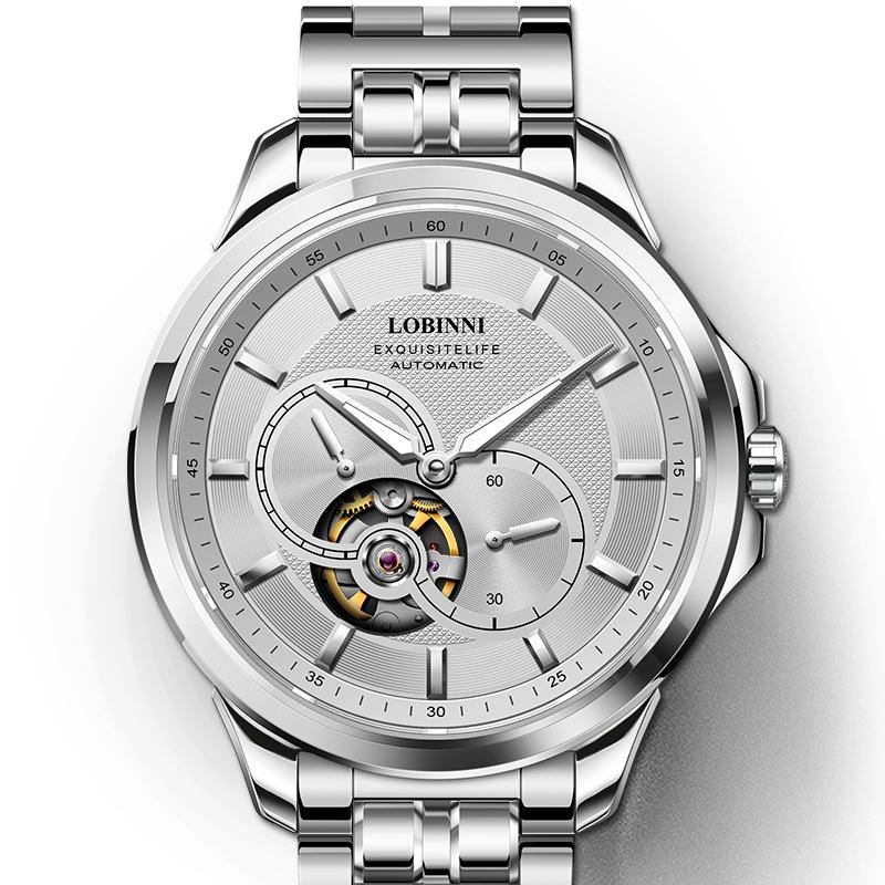 Lobinni Miyota Automatic Black 5008 - Grmontre Watches