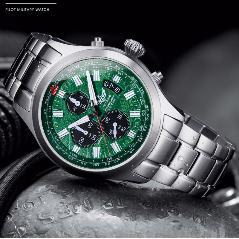 Yelang Sports Chronograph Tritium V1029