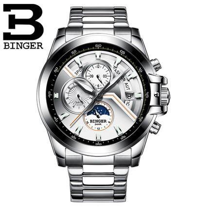 Binger Brand Automatic Watch for Men Sports B-1189 - Grmontre Watches
