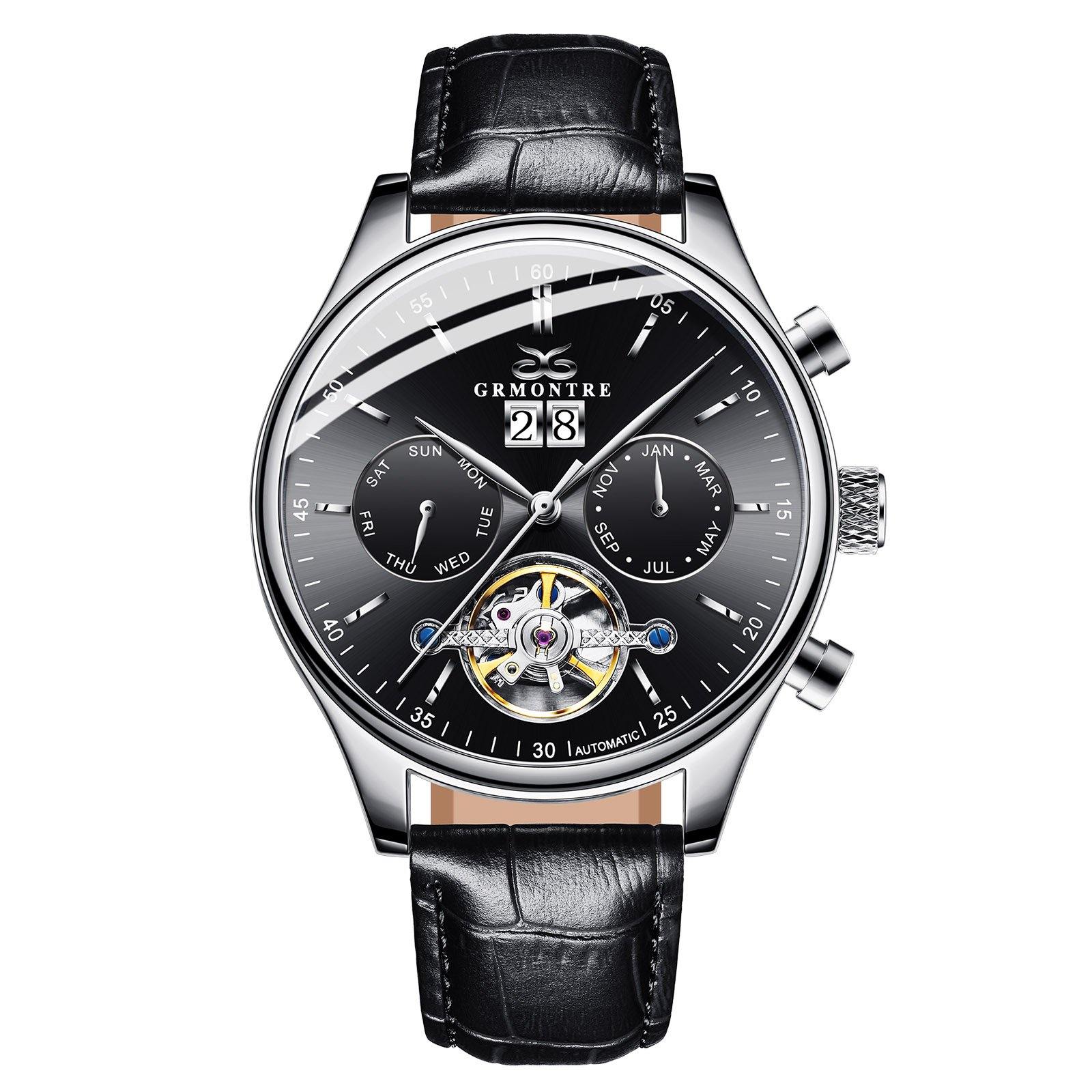 Grmontre Automatic Men Watches Leather G-8801M - Grmontre Watches