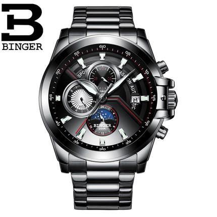 Binger Brand Automatic Watch for Men Sports B-1189 - Grmontre Watches