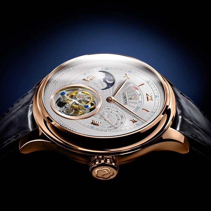Lobinni Tourbillon Mechanical 8886 - Grmontre Watches