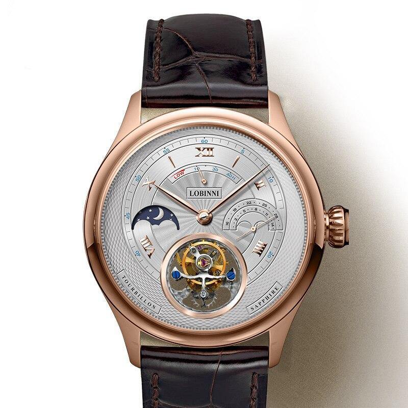 Lobinni Tourbillon Mechanical 8886 - Grmontre Watches