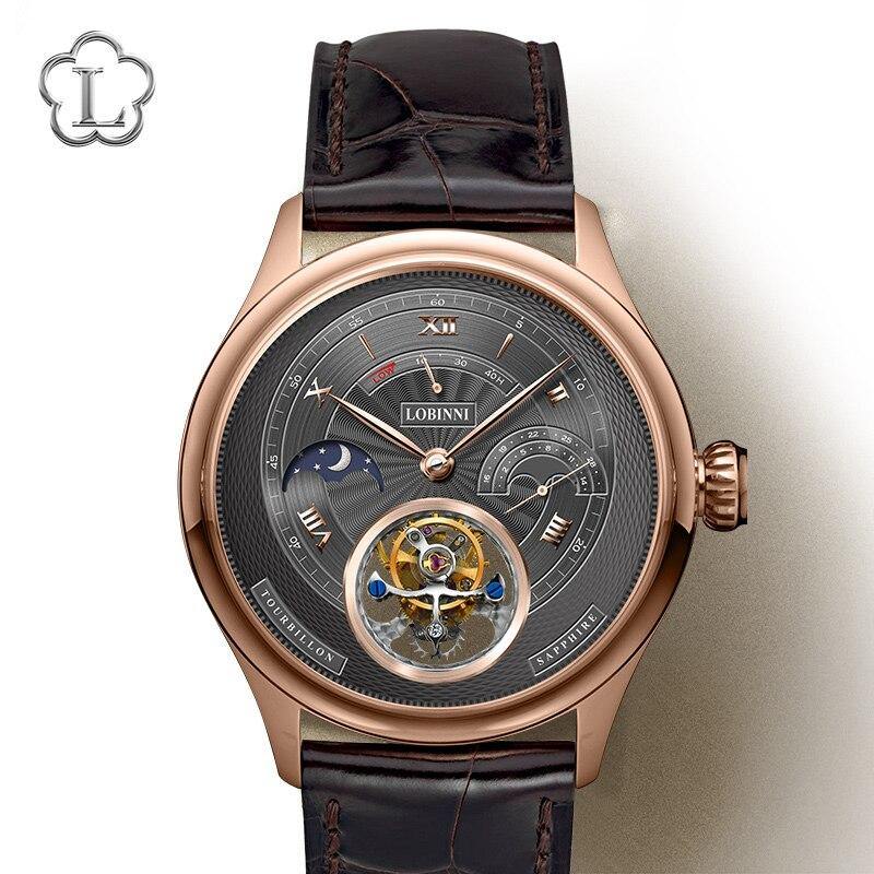 Lobinni Tourbillon Mechanical 8886 - Grmontre Watches