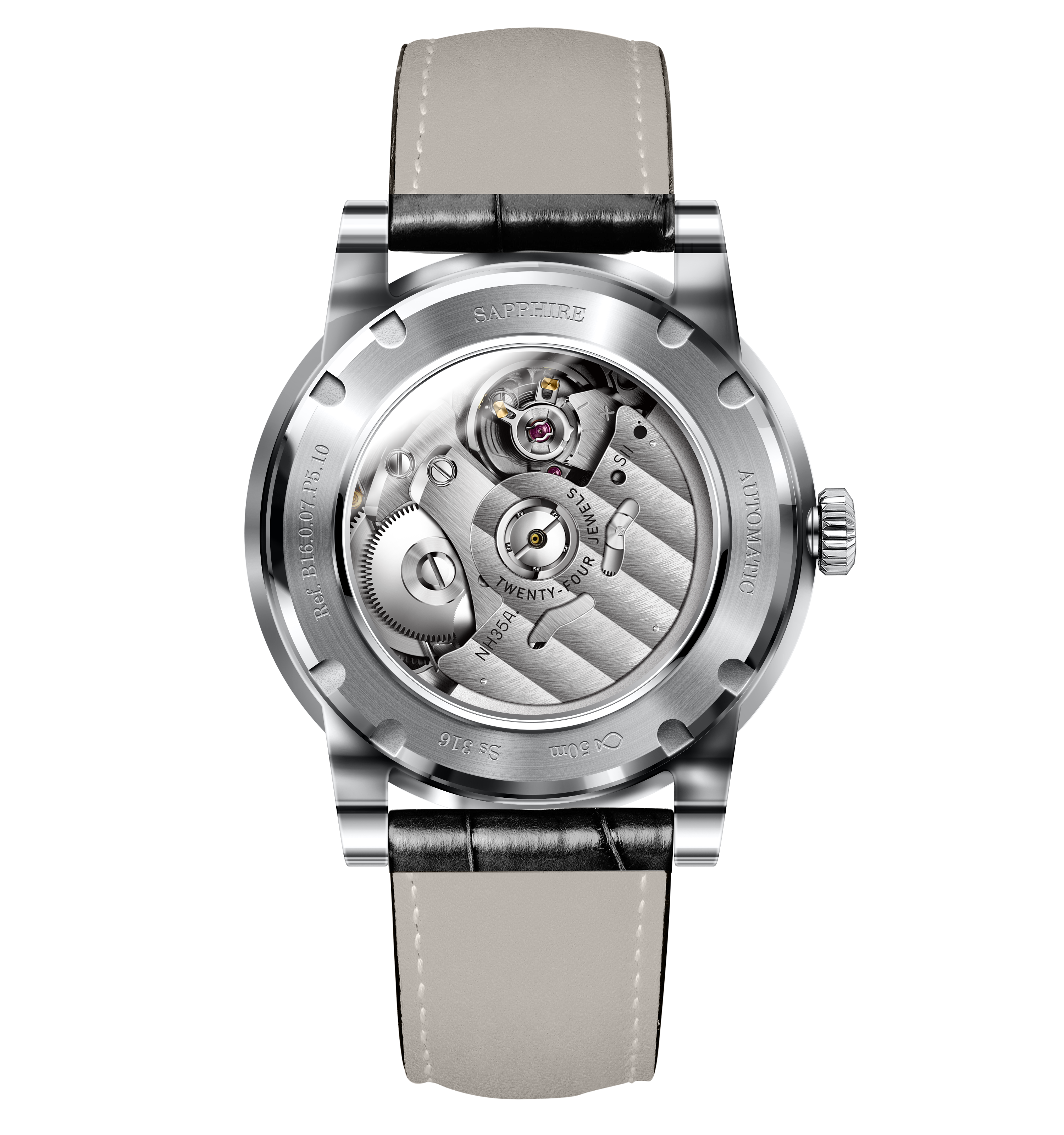 LOBINNI Simplicity Automatic Self-Wind 16007 - Grmontre Watches