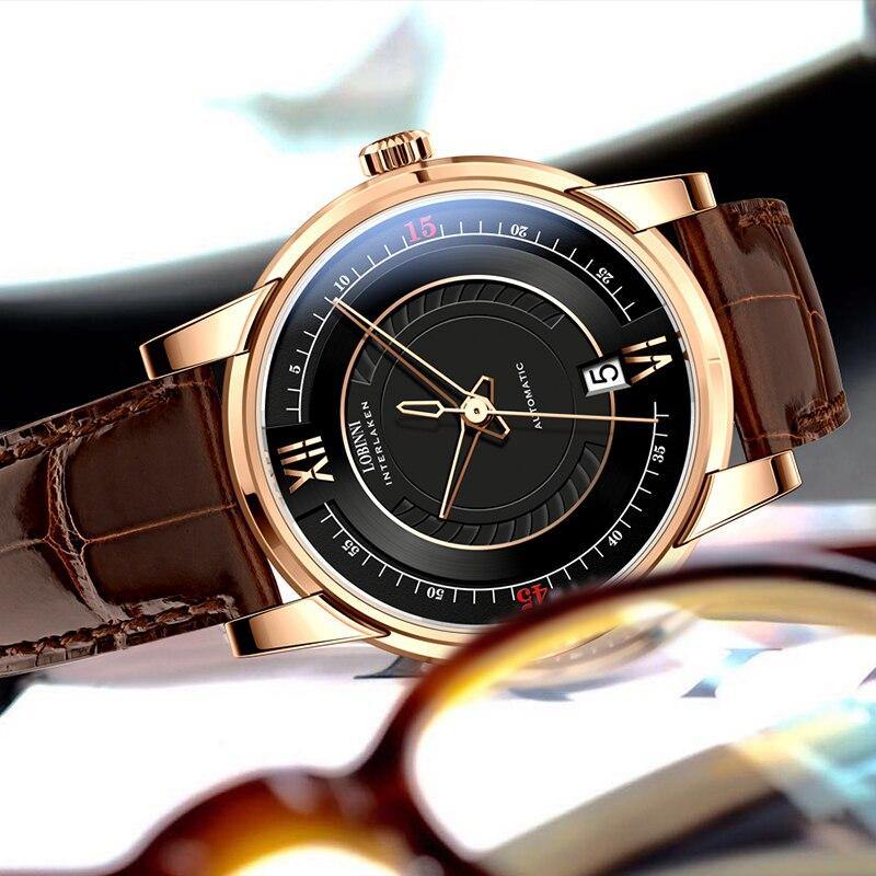 LOBINNI Simplicity Automatic Self-Wind 16007 - Grmontre Watches