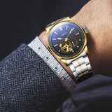 Lobinni Miyota Mens Skeleton 9015 - Grmontre Watches