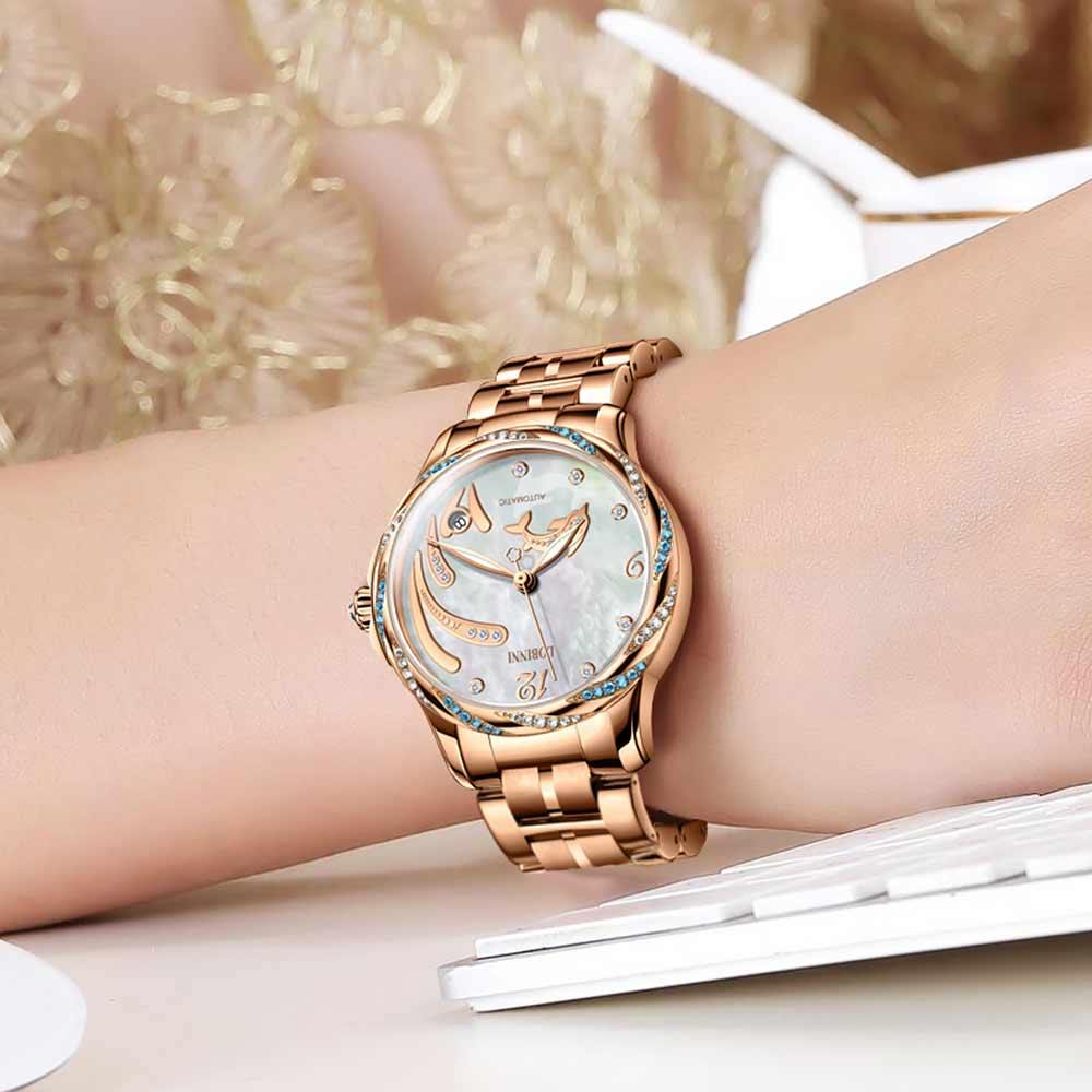 Lobinni Dolphin Ladies Automatic 2011L - Grmontre Watches
