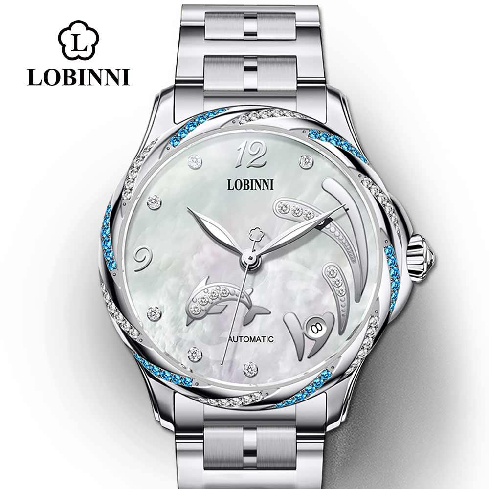 Lobinni Dolphin Ladies Automatic 2011L - Grmontre Watches