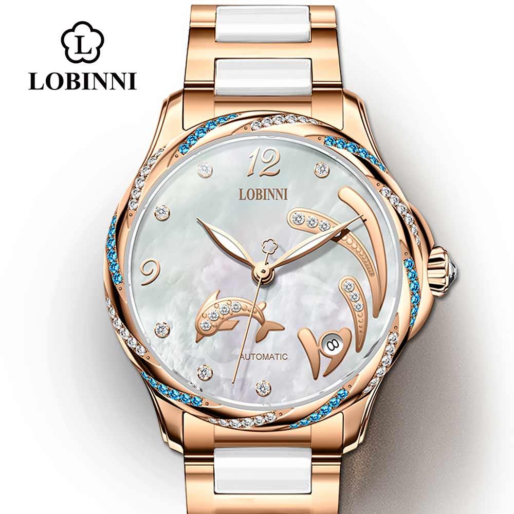 Lobinni Dolphin Ladies Automatic 2011L - Grmontre Watches