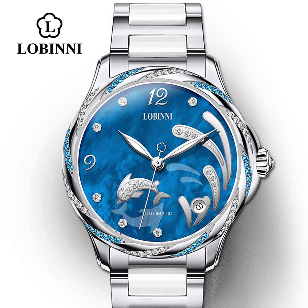 Lobinni Dolphin Ladies Automatic 2011L - Grmontre Watches