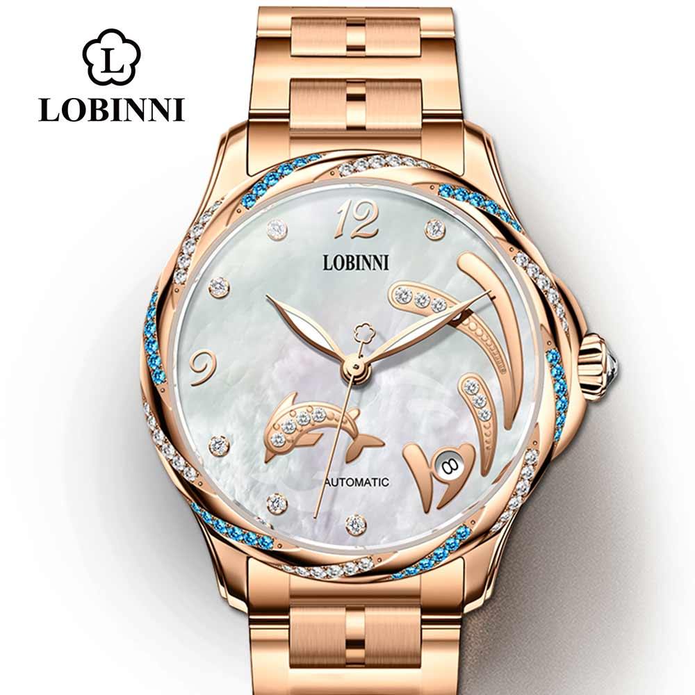 Lobinni Dolphin Ladies Automatic 2011L - Grmontre Watches