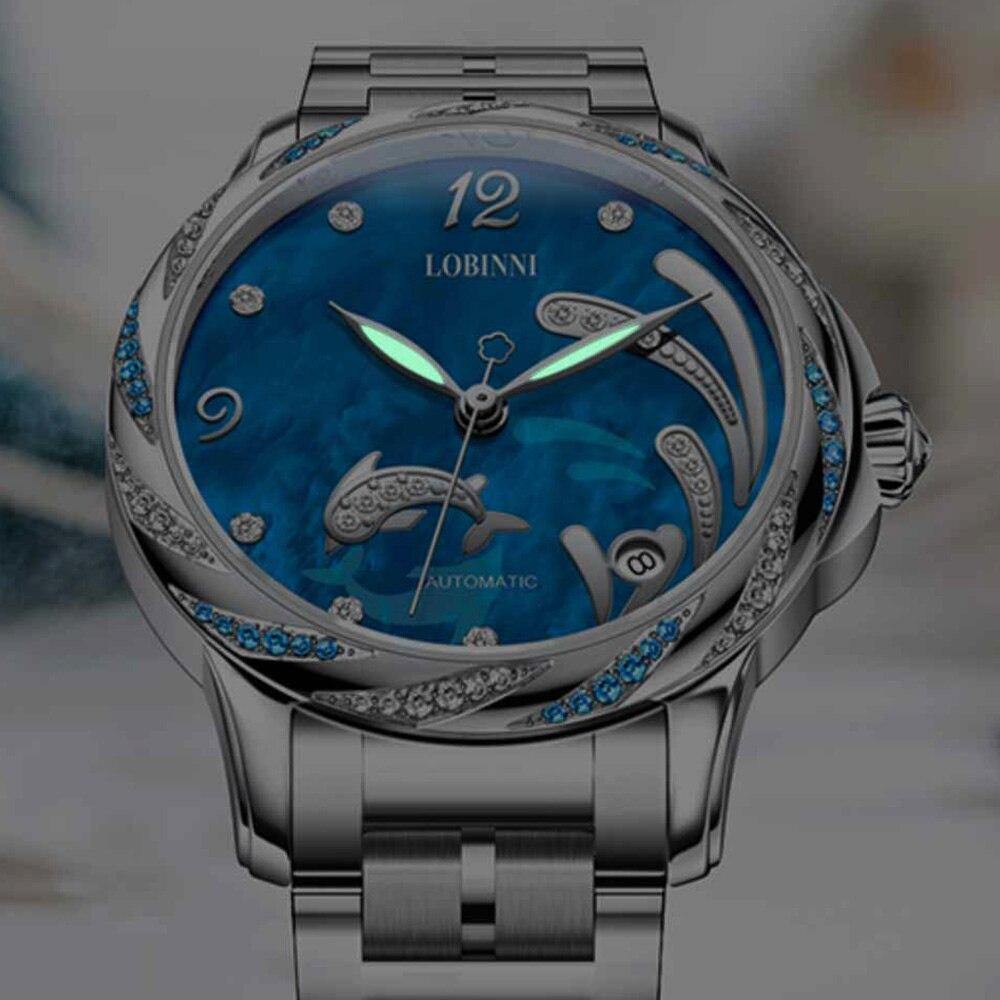 Lobinni Dolphin Ladies Automatic 2011L - Grmontre Watches