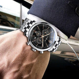 Lobinni Chronograph Wristwatches 3605 - Grmontre Watches