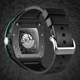 Ruerised Carbon Fiber Green MR-63001G - Grmontre Watches