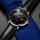 Carnival Miyota Automatic Watch Rose Black 8894G - Grmontre Watches