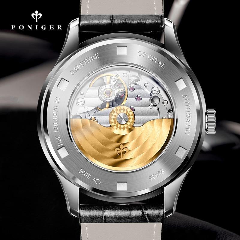 Poniger Miyota Automatic Self-wind Ref.P5.13 - Grmontre Watches