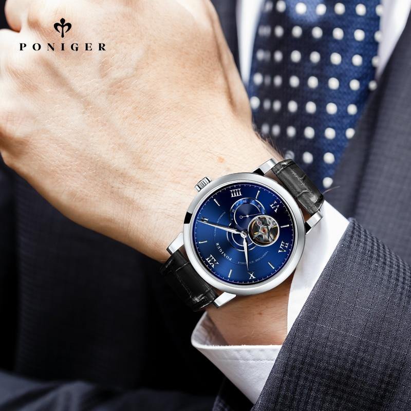 Poniger Sperate Second Automatic Self-wind Ref.P6.8 - Grmontre Watches
