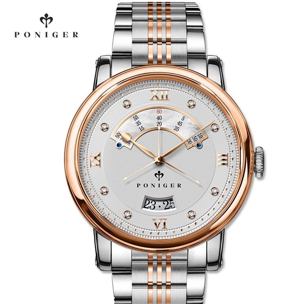 Poniger Luxury Atuomatic Watch P7.19 - Grmontre Watches
