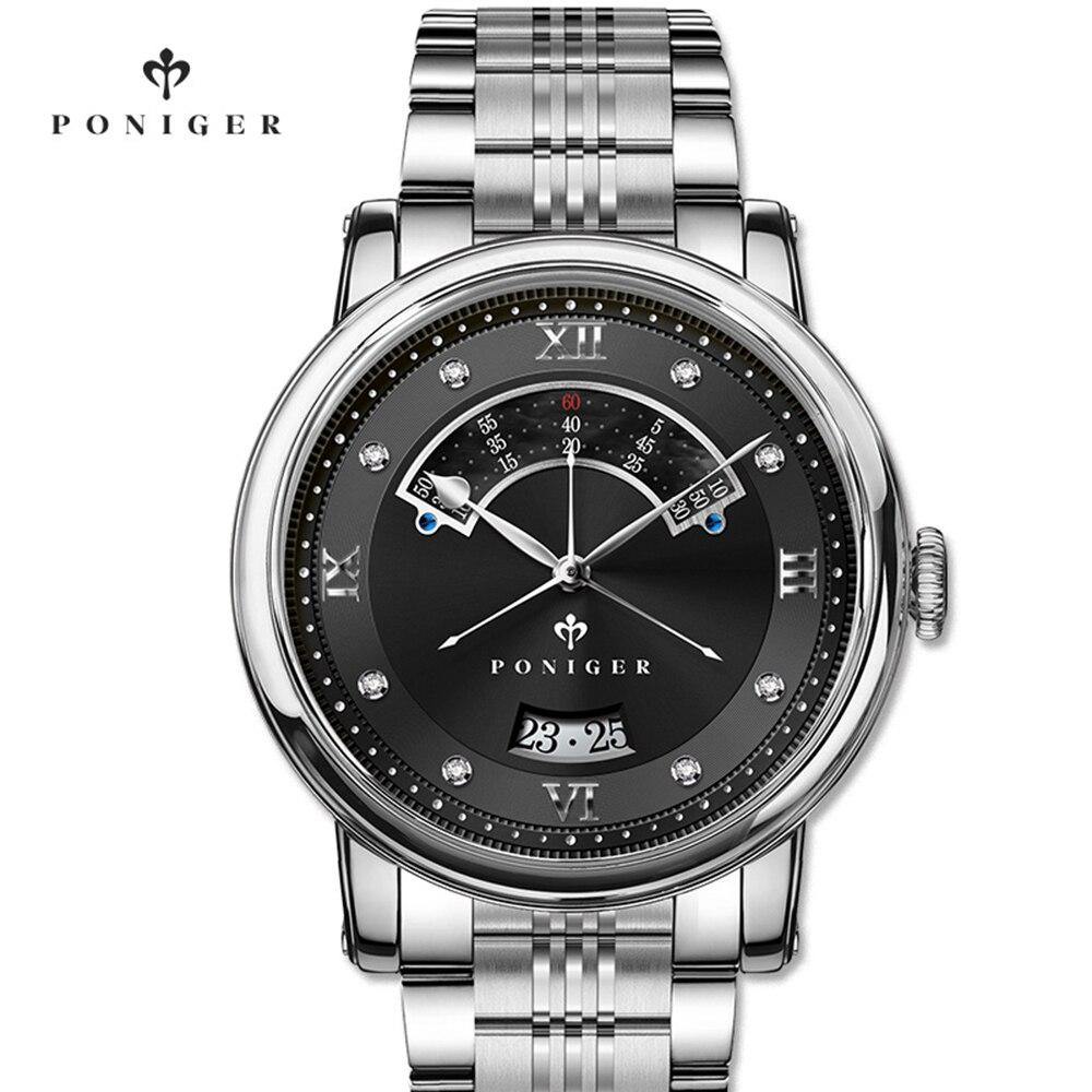 Poniger Luxury Atuomatic Watch P7.19 - Grmontre Watches