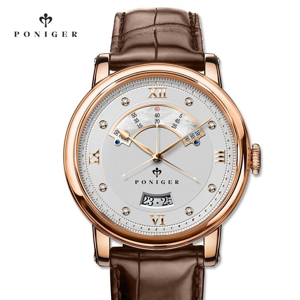 Poniger Luxury Atuomatic Watch P7.19 - Grmontre Watches