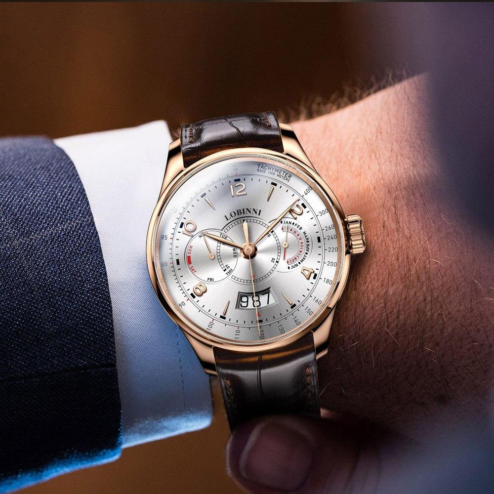 Lobinni Miyota 9122 Automatic 16013 - Grmontre Watches