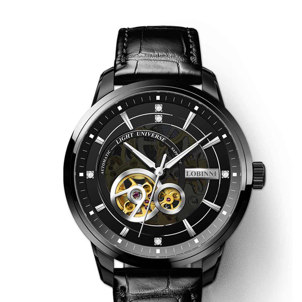 Lobinni Automatic Self-wind Skeleton 18071 - Grmontre Watches