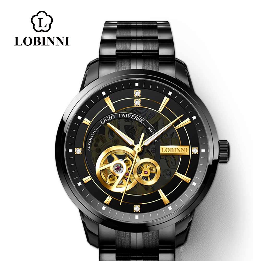 Lobinni Automatic Self-wind Skeleton 18071 - Grmontre Watches