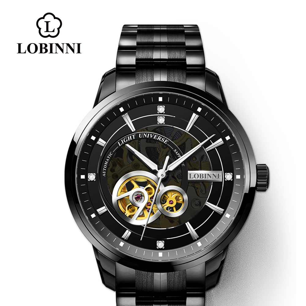 Lobinni Automatic Self-wind Skeleton 18071 - Grmontre Watches
