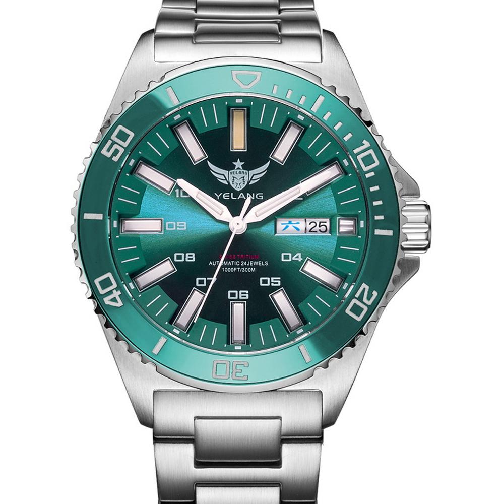 Yelang Automatic Diver 300m Tritium V1028
