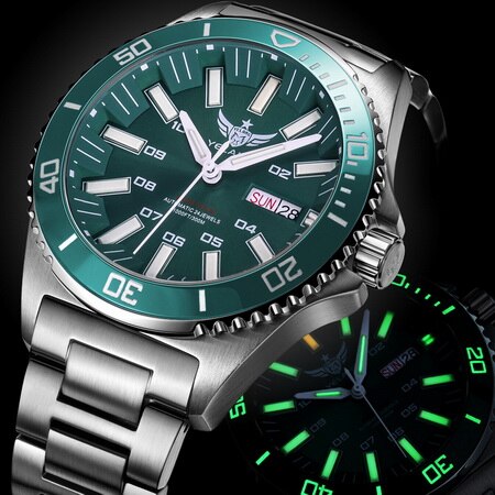 Yelang Automatic Diver 300m Tritium V1028