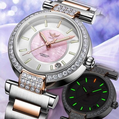 Yelang Lady Tritium Wrist Watch V1026