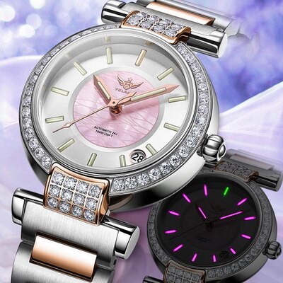 Yelang Lady Tritium Wrist Watch V1026