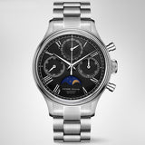 PIERRE PAUUN Chronograph Mechanical Handwind Blue